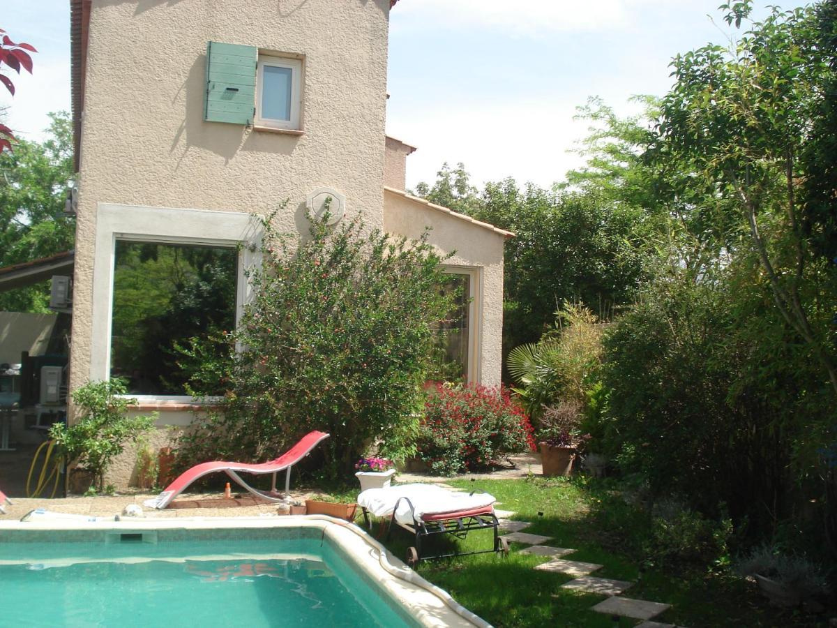 Guest house En Sous Sol De Avec Acces Jardin Et Piscine